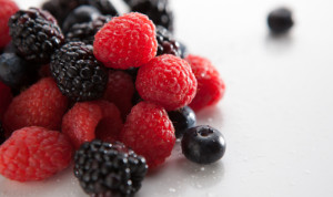 Fresh berries are a perfect topping for Perfect Parfait